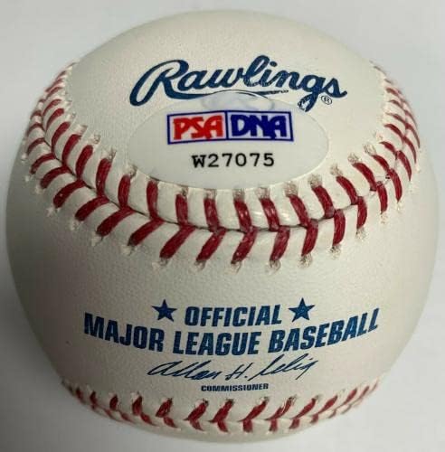 קווין מיטשל חתם על בייסבול בייסבול Major League MLB 86 WS Champs PSA W27075 METS - חתימות בייסבול