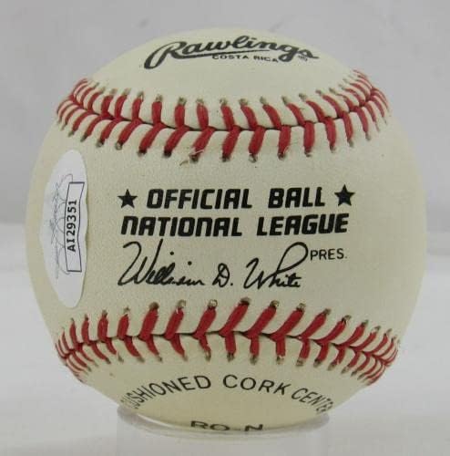 סטן מוזיאלי חתום חתימה אוטומטית רולינגס בייסבול JSA AI29351 - כדורי בייסבול חתימה