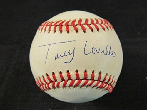 טורי לובולו חתום על חתימה אוטומטית רולינגס בייסבול - B108 - כדורי חתימה
