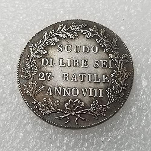מלאכה 1800 מטבע הנצחה איטלקי I179999 אוסף מטבע זיכרון
