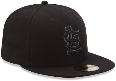 ליגת הבייסבול סנט לואיס קארדינלס שחור ואפור 59 חמישים כובע מצויד