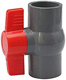 HUICOULDTOOL 3 צבע U-PVC שסתום כדור שסתום מים צינור מים פלסטיק מחבר DIA.20 25 32 ממ שסתום שקע שסתום