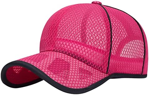 כובעי בייסבול מאוורר ספורט אופנה רשת נוחה נושמת רצועת כוונון נושם