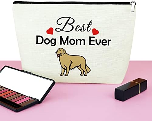 כלב מתנות מתנות הכי טוב כלב אי פעם איפור תיק יום הולדת מתנה לאוהבי כלבים נשים תיק קוסמטי מתנות מצחיקות