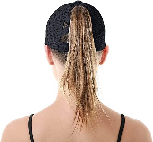 נשים כריס צלב קוקו כובע בייסבול כובע גבוהה מבולגנים לחמנייה פונית כובעי מהיר ייבוש רשת כובע
