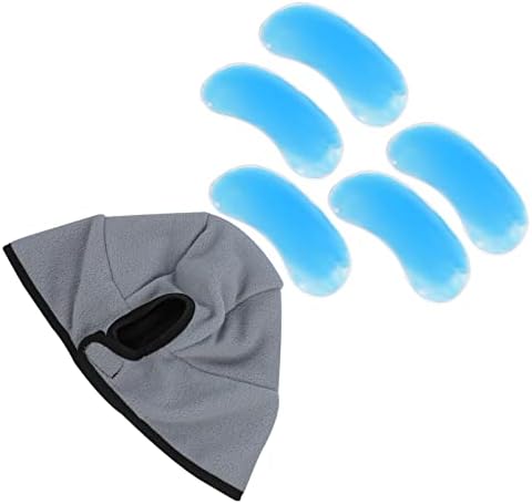 Doitool Mens Hat Pack גולגולת אור קר ילדים סינוס קרח צד מלא כיסוי מתח גולגולתי וכימיה ראשית למיגרנה