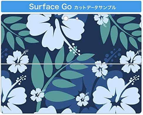 כיסוי מדבקות Igsticker עבור Microsoft Surface Go/Go 2 אולטרה דק מגן מדבקת גוף עורות 000377 פרח היביסקוס