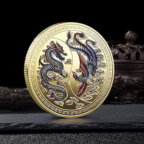 Ada cryptocurrency cryptocurrency מטבע אהוב על דרקון סיני ופניקס דרקון משמיע ופניקס ריקוד אוסף מטבעות