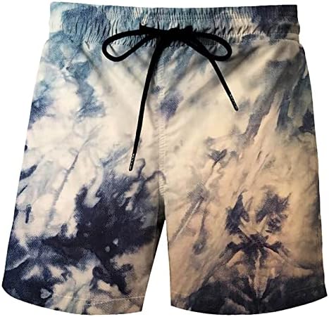 יום העצמאות של סקסגול מכנסיים קצרים לגברים גדולים 2023 מכנסי חוף הוואי מזדמנים דפוס מצחיק דפוס שרטוט