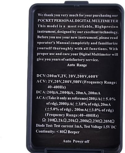 Urhelper XB-866 Multimeter דיגיטלי נייד