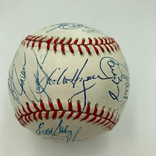 1996 קבוצת האינדיאנים של קליבלנד חתמה על הבייסבול של הליגה האמריקאית אדי מוריי - כדורי חתימה