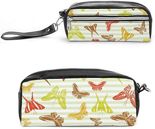 Timailor Butterfly תיקי איפור קטנים לנשים, כיס איפור, מארגן קוסמטיקה נסיעות עם הדפס חמוד MHD10