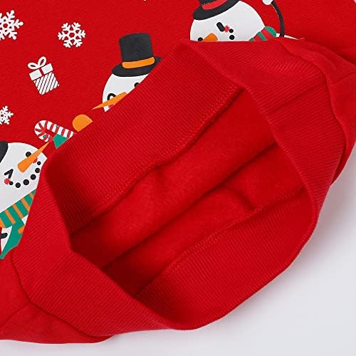 Retsugo פעוט ילד חג המולד סוודר פליס סווטשירט סווטשירט סנטה קלאוס אייל אייל שלג סוודר גרפי חולצה