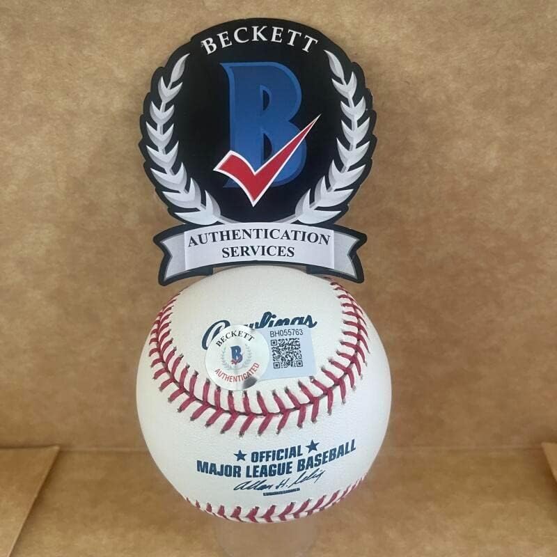 Bucky Dent Yankees 78 WS MVP חתום Auto M.L. מאומת בייסבול מאומת