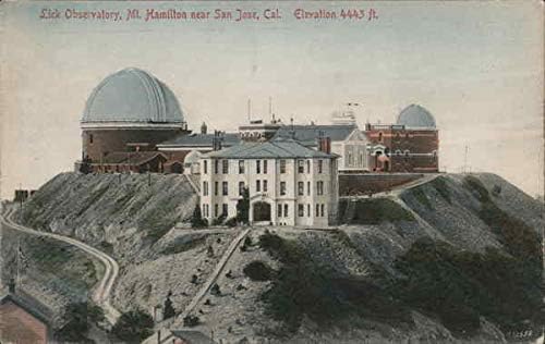מצפה ליק,הר. המילטון ליד סן חוזה, קליפורניה. גובה 4443 רגל. גלויה עתיקה מקורית