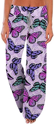 מכנסי קפרי קסילוצר לנשים מכנסיים רחבות הדפסת נשים משוררות מכנסי חותלות ברגליים בקיץ