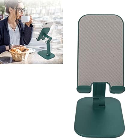 עמדת טלפון שולחן זרע, משולש עקרון זווית מתכווננת גובה מיני קיפול חור טעינה שמור טלפון תושבת שולחן עבודה