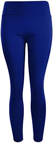 מכנסי יוגה במותניים גבוהות של Foviguo לנשים לנשים דחיסת אימון מתחם חותלות בקרת בטן טייץ ספורט עם כיס