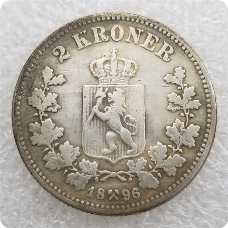 נורבגיה 1893,1896,1898,1900,1903 נורווגיה 2 קרונה